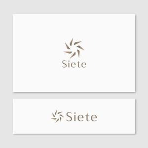 Quiet Design (QuietDesign)さんの美容室「Siete」のロゴへの提案