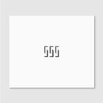 Quiet Design (QuietDesign)さんの新会社「株式会社SSS（スリーエフ）」のロゴ作成｜美容医療・黒・洗練・強さがテーマへの提案