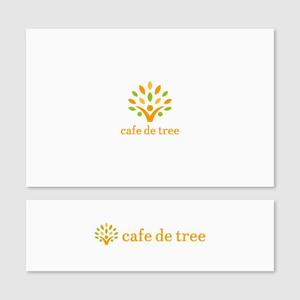 Quiet Design (QuietDesign)さんのカフェ「cafe de tree」のロゴへの提案