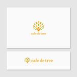Quiet Design (QuietDesign)さんのカフェ「cafe de tree」のロゴへの提案