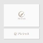 Quiet Design (QuietDesign)さんのエステサロンを経営する　株式会社プレシャス　の会社ロゴへの提案