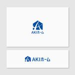 Quiet Design (QuietDesign)さんの戸建て塗装事業【AKIホーム】のロゴへの提案