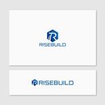 Quiet Design (QuietDesign)さんの建設業「株式会社RISEBUILD」の会社ロゴへの提案