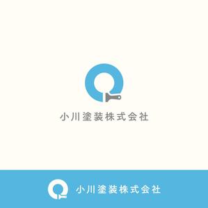 Kate0914 (kate0914)さんの建築塗装、仮設足場、防水工事等を施工する小川塗装（株）のロゴへの提案