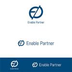 designoffice103plusさんのイネーブルメントサービス（できるようになる支援）企業のEnable Partnersの企業ロゴへの提案