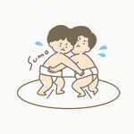 セトハナ (setohana)さんの相撲チームのロゴイラストへの提案