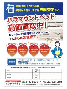 dscoup (dscoup)さんの【A4 1枚】病院・介護施設向けのFAX広告デザイン募集への提案
