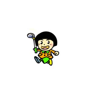Pithecus (Pithecus)さんのゴルフアパレルブランドのキャラクターデザインへの提案