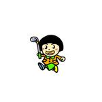 Pithecus (Pithecus)さんのゴルフアパレルブランドのキャラクターデザインへの提案