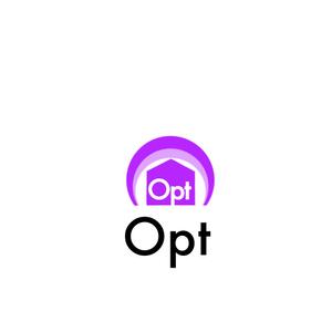 Pithecus (Pithecus)さんのシンプル＆高品質なビジネス仕様の滞在施設「Opt」のロゴ（看板）への提案