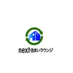 Pithecus (Pithecus)さんの注文住宅、建売住宅、リフォームを紹介する総合カウンター「next 住まいラウンジ」のロゴへの提案