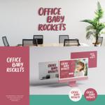 HIDAKA SHOUTEN (HIDAKASHOUTEN)さんのチャットレディ向けサイト「OFFICE BABY ROCKETS」新規ロゴ制作／コンペ式への提案