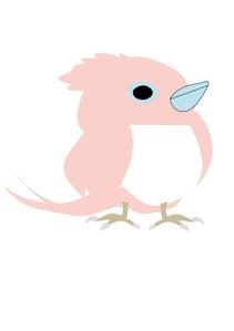 シフォン (yumiura_1004)さんの歯科医院のロゴの色調と「サンコウチョウ」に似せたキャラクターへの提案