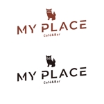 ID_ka (ID_ka)さんの新規オープン　カフェ＆バー　　「Café＆Bar　MY PLACE 」　　のロゴへの提案