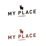 ID_ka (ID_ka)さんの新規オープン　カフェ＆バー　　「Café＆Bar　MY PLACE 」　　のロゴへの提案