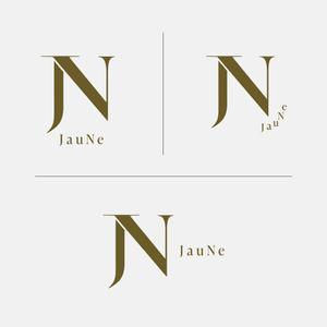hazuki (hzkm0310)さんのアパレルブランド 「JauNe」のロゴへの提案