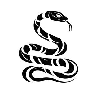 MOAK (lizzt)さんの蛇年アイテムデザイン　箔押し用単色データイラスト蛇への提案