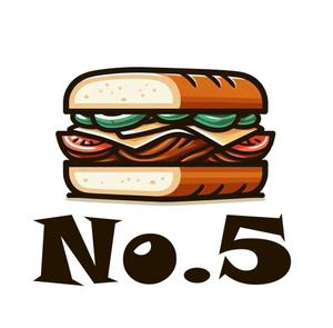 MOAK (lizzt)さんの【ランチ】キューバンサンドカフェ「No.5」のキューバンサンドのイラストへの提案