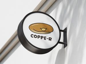 ゆん (yun___920)さんの大学校内のコッペパン屋「COPPE-R」のロゴへの提案