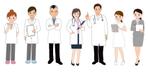 CUBE (cube1)さんの医療者チーム（各専門職）の楽しそうなイラストへの提案