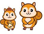CUBE (cube1)さんの新規開業する小児科の「リスの親子」のキャラクターデザインです。への提案