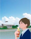 CUBE (cube1)さんのクラフトコーラのイメージイラストの作成への提案