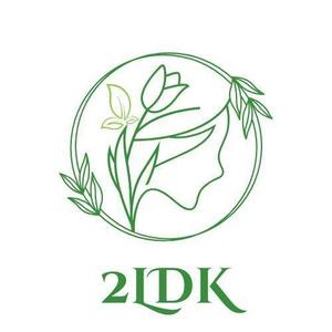 天埜川ベガ (VEGA77)さんの美容室「2LDK」のロゴへの提案