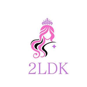 天埜川ベガ (VEGA77)さんの美容室「2LDK」のロゴへの提案
