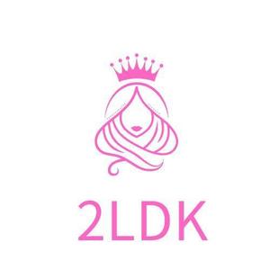 天埜川ベガ (VEGA77)さんの美容室「2LDK」のロゴへの提案