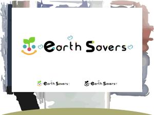 7.5HZ DESIGN (greenpeaceriver)さんの「earth savers」ロゴ作成のお願いへの提案