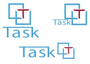 クリエイター業務を低価格で承ります。 (ookami1124)さんの新規法人「株式会社Task」の会社ロゴ作成への提案