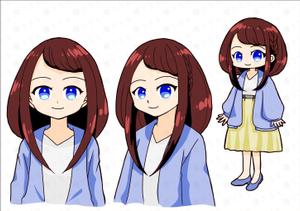 橙　ころも (daidaikoromo)さんのスマートフォンの位置ゲームのアバターのキャラクター作成依頼への提案