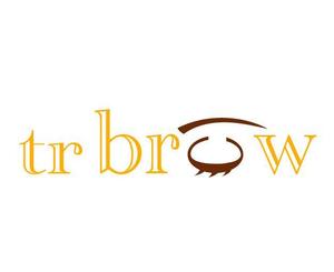 橙　ころも (daidaikoromo)さんの眉毛サロン『tr brow』のロゴイラスト募集への提案