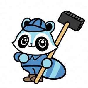 橙　ころも (daidaikoromo)さんの一軒家の外壁洗浄サービス「外壁洗浄中」のキャラクターデザインへの提案