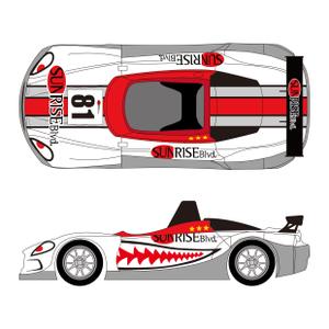 9U (nineunder)さんの実際にレースへ参戦するレーシングカーの車両デザインを募集します。への提案