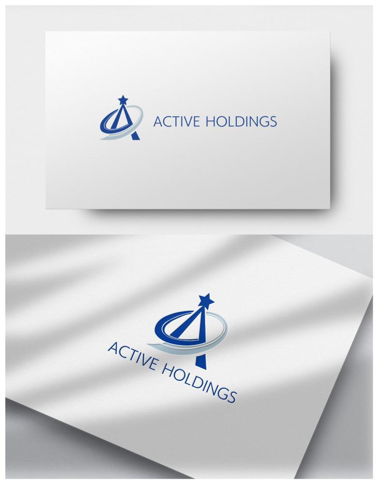 『ACTIVE　HOLDINGS』のロゴ制作