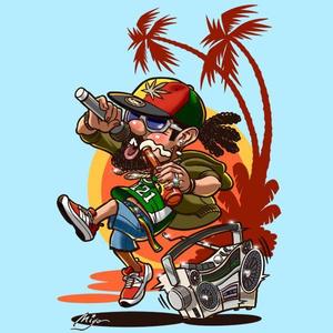 イラストレーター　浅野文彦 (artmigo)さんのBARのオリジナルパーカー用のキャラクターデザインへの提案