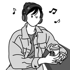 イラストレーター　浅野文彦 (artmigo)さんの座ってる人の「線画」イラスト作成への提案