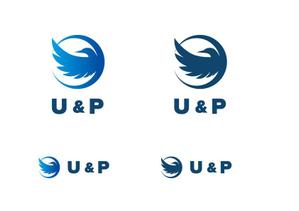 pale (ken2875)さんの航空関連事業を営む「U＆P」のロゴへの提案