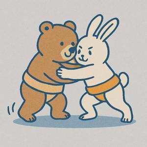 モッツァレラ千鶴子 (morimori-molybdan)さんの相撲チームのロゴイラストへの提案