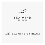 バンドウワークス (bandou9)さんのマリンスポーツ/富裕層向けの宿泊施設/レンタカー総合サイト「SEA MIND OKINAWA」のロゴへの提案