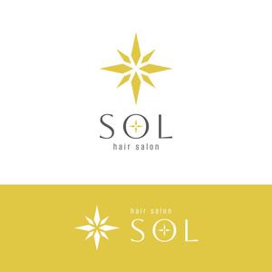 バンドウワークス (bandou9)さんの美容室　SOL ロゴへの提案