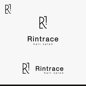 バンドウワークス (bandou9)さんのヘアサロン「Rintrace」のロゴへの提案