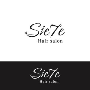 バンドウワークス (bandou9)さんの美容室「Siete」のロゴへの提案