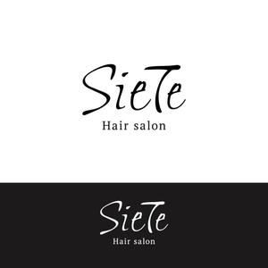 バンドウワークス (bandou9)さんの美容室「Siete」のロゴへの提案