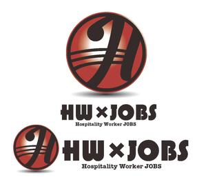 tommysPさんの人材派遣・人材紹介サイト「HW×JOBS」のロゴへの提案