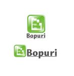 tommysPさんの建設関係の施工写真管理アプリ「Bopuri」のロゴデザインへの提案