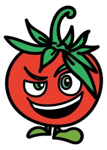 Sato (hosino_03)さんのエコサンファームの商品であるトマトのキャラクターへの提案