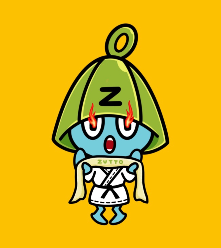 サウナ施設「ZUTTO道場」のオリジナルキャラクター