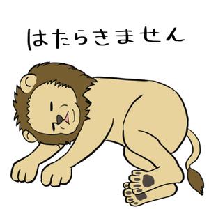 株式会社ウィズ (BESM)さんの少しネガティブなセリフを吐く動物のイラストの面白いTシャツへの提案